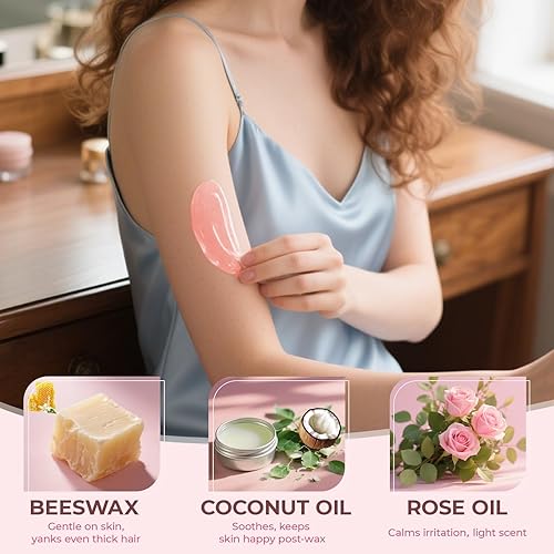 Miniatura 3 de Auperwel Kit de cera para la nariz, 3.53 oz de cera para la nariz, 20 aplicadores Blu, kit de depilación de fosas nasales para hombres y mujeres,