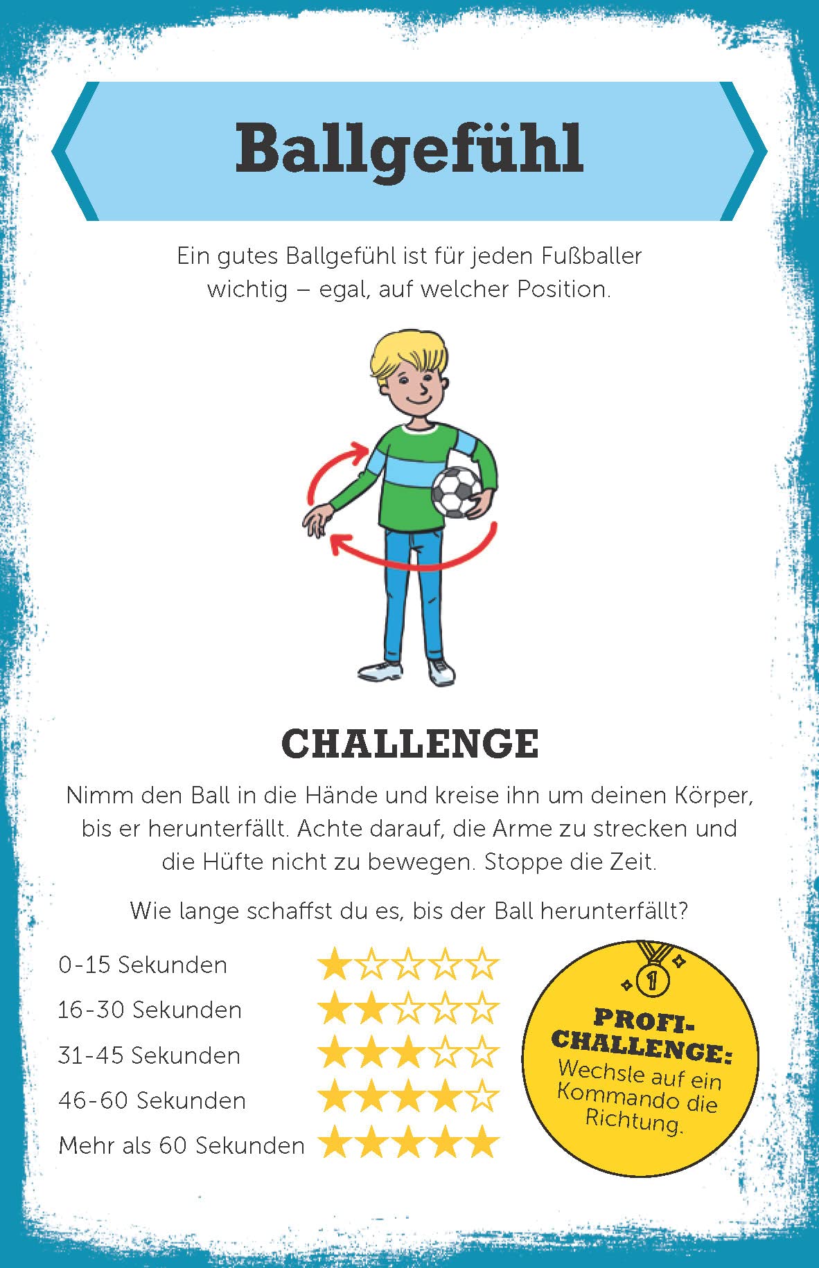 Meine Challengebox Fußball - Für Kinder ab 6 Jahren: Mit 30 Übungskarten & Trainingsbuch trainieren wie die Profis I Geschenk