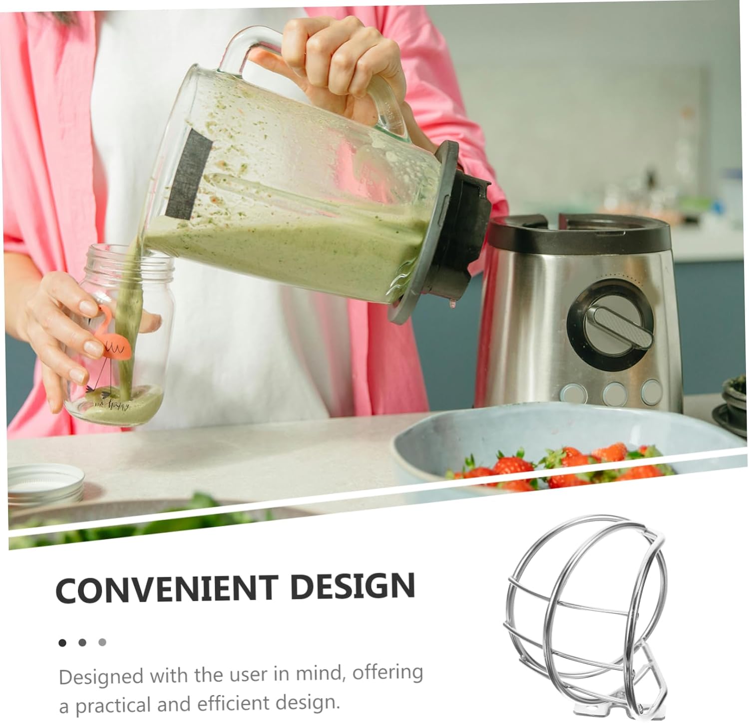 GLEAVI Juicer Guide Rail Replacement for Stainless Steel Accessory for Efficient Juicing Compatible with Juicer Machines One Design