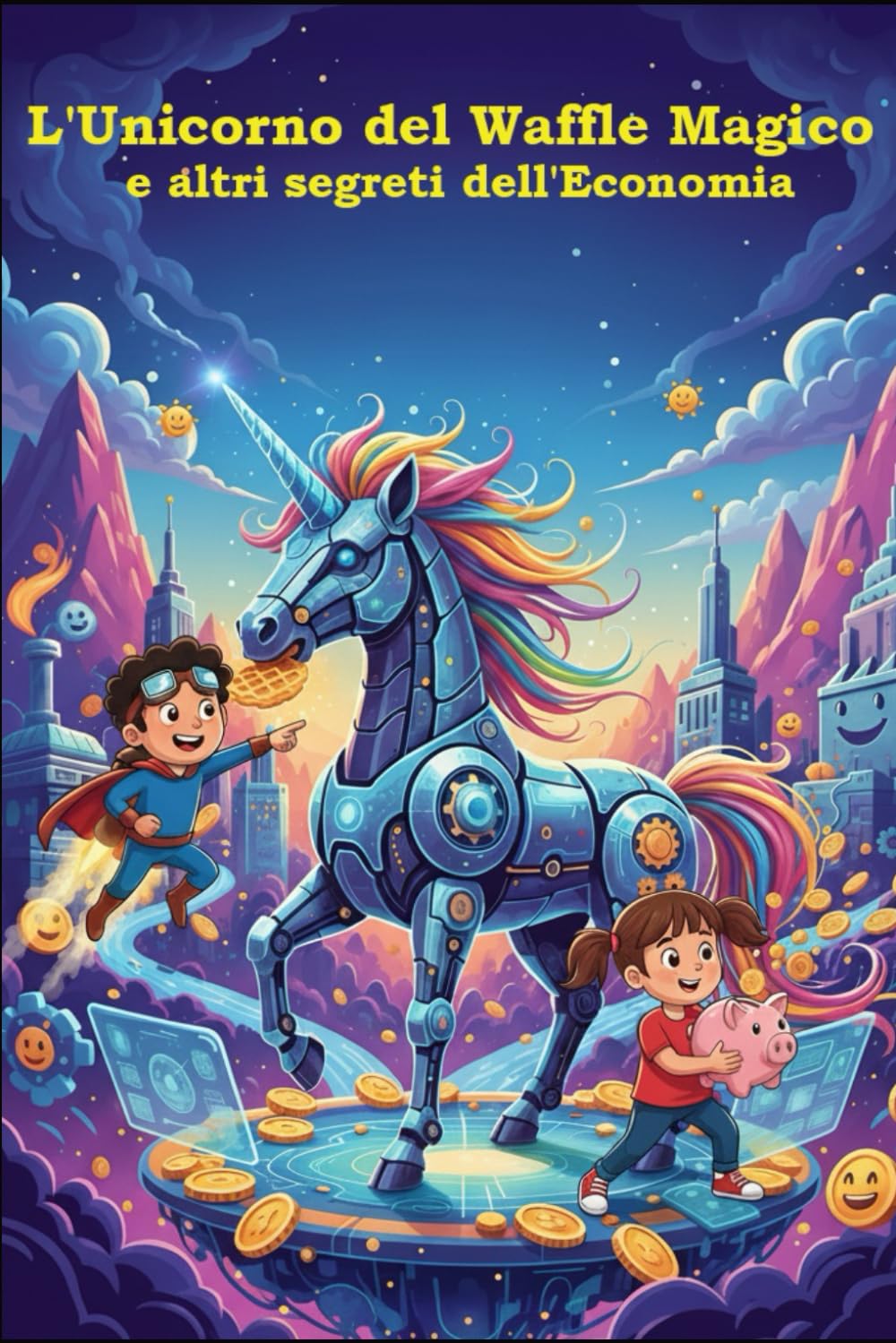 L'Unicorno del Waffle Magico e altri segreti dell'Economia: La tua avventura per diventare ricco (di conoscenza e magari anche di soldi veri!)
