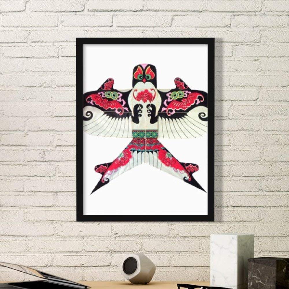 Cerf-volant chinois traditionnel deco salon stickers muraux cadre
