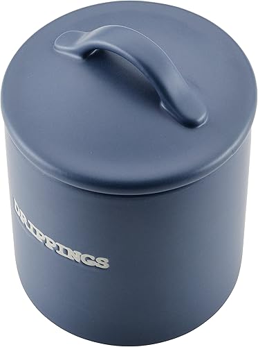 Miniatura 9 de Ayesha Curry Ceramics - Tarro de grasa de tocino, 21 onzas, ancla