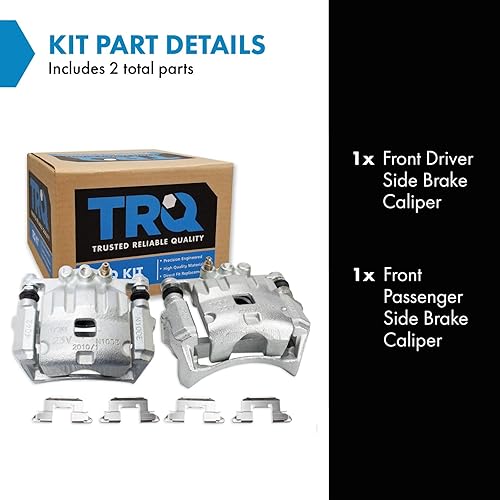 Vista 895 de TRQ - Juego de pinzas de freno delantero