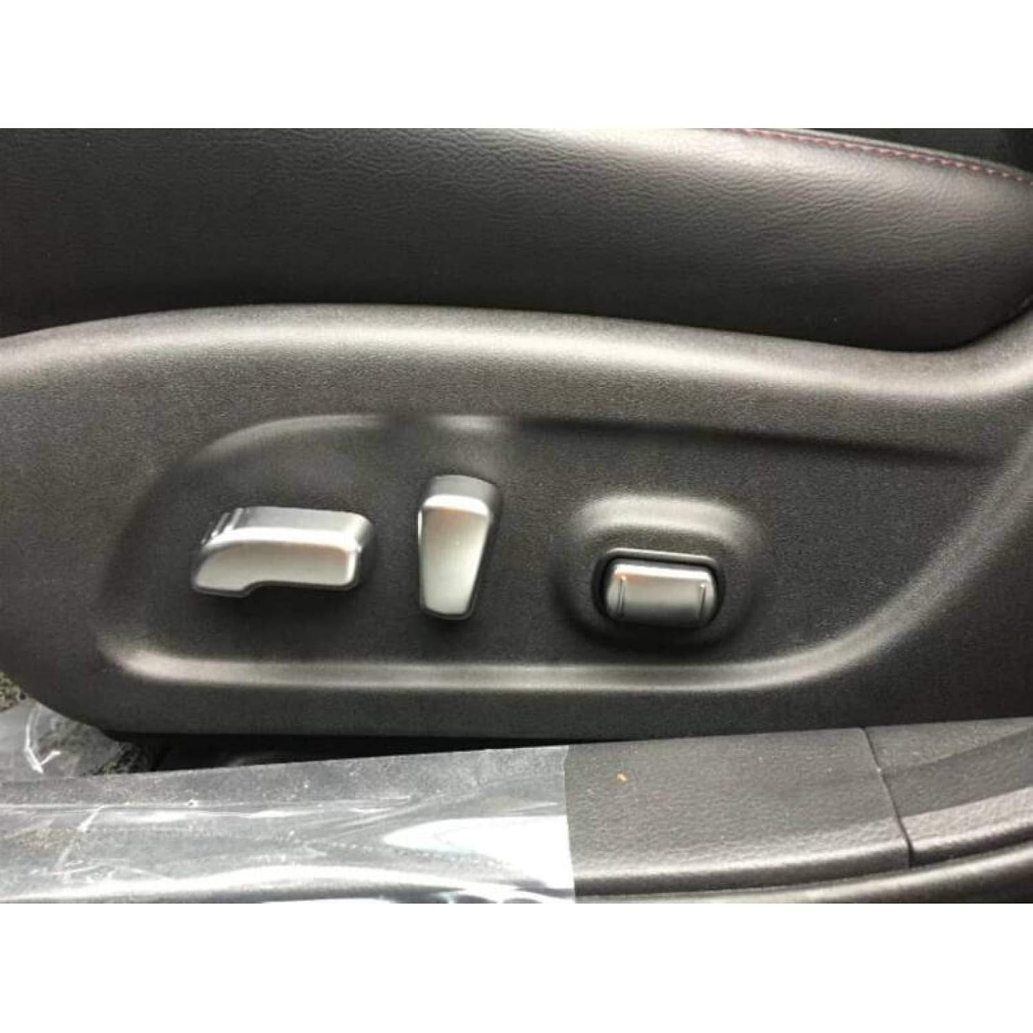for Nissan Teana Altima 2016-2017, ABS Matte Car Styling Car Seat Control Adjustment Switch Button Cover Trim Accessories