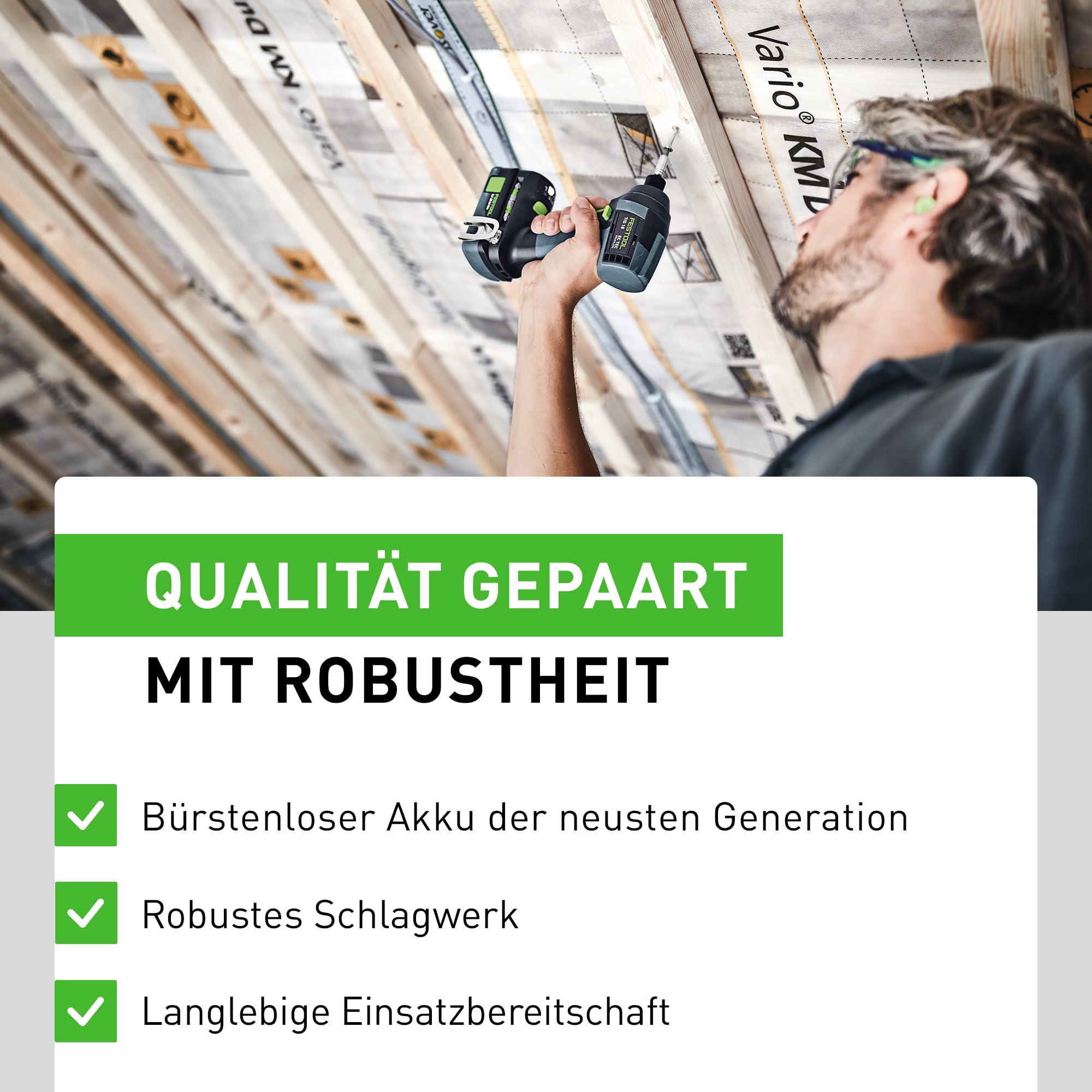 Festool Avvitatore a impulsi a batteria TID 18-Basic