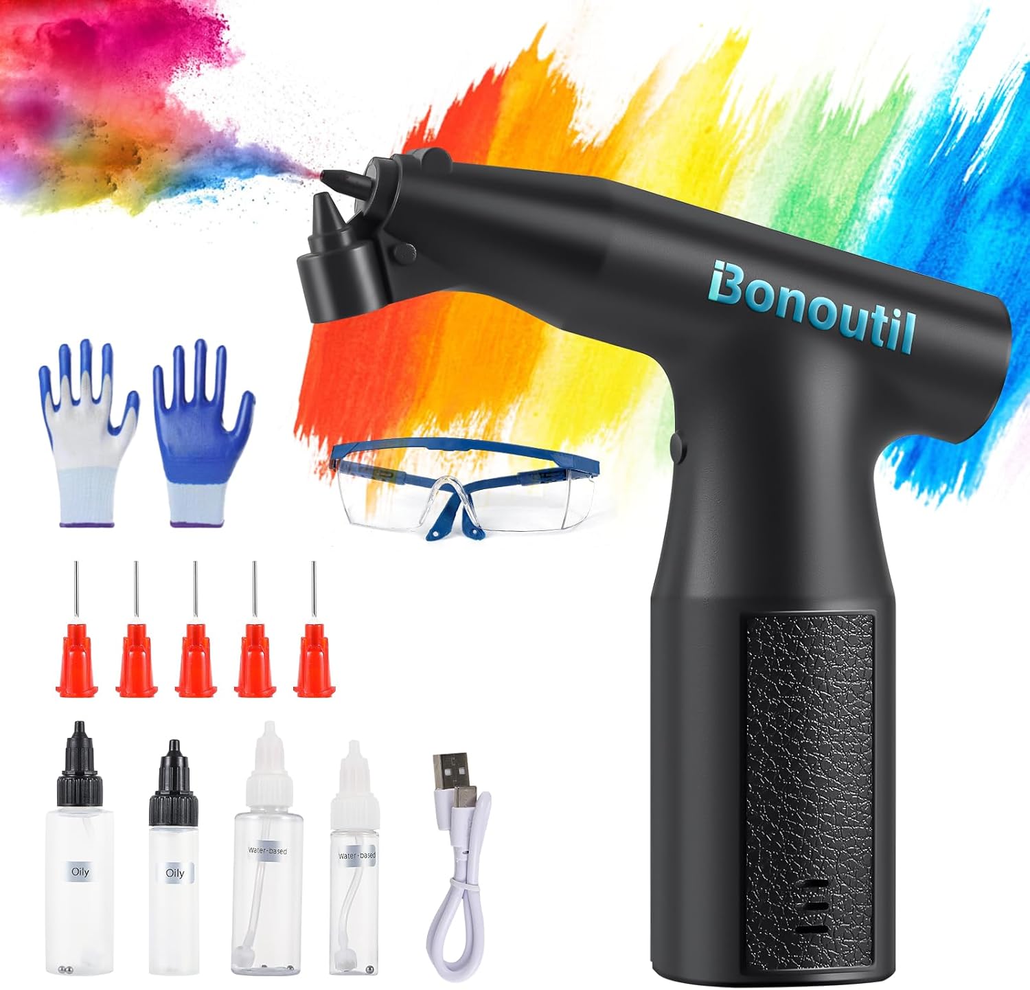 Bonoutil Electric Paint Sprayer Gun Handheld Electric