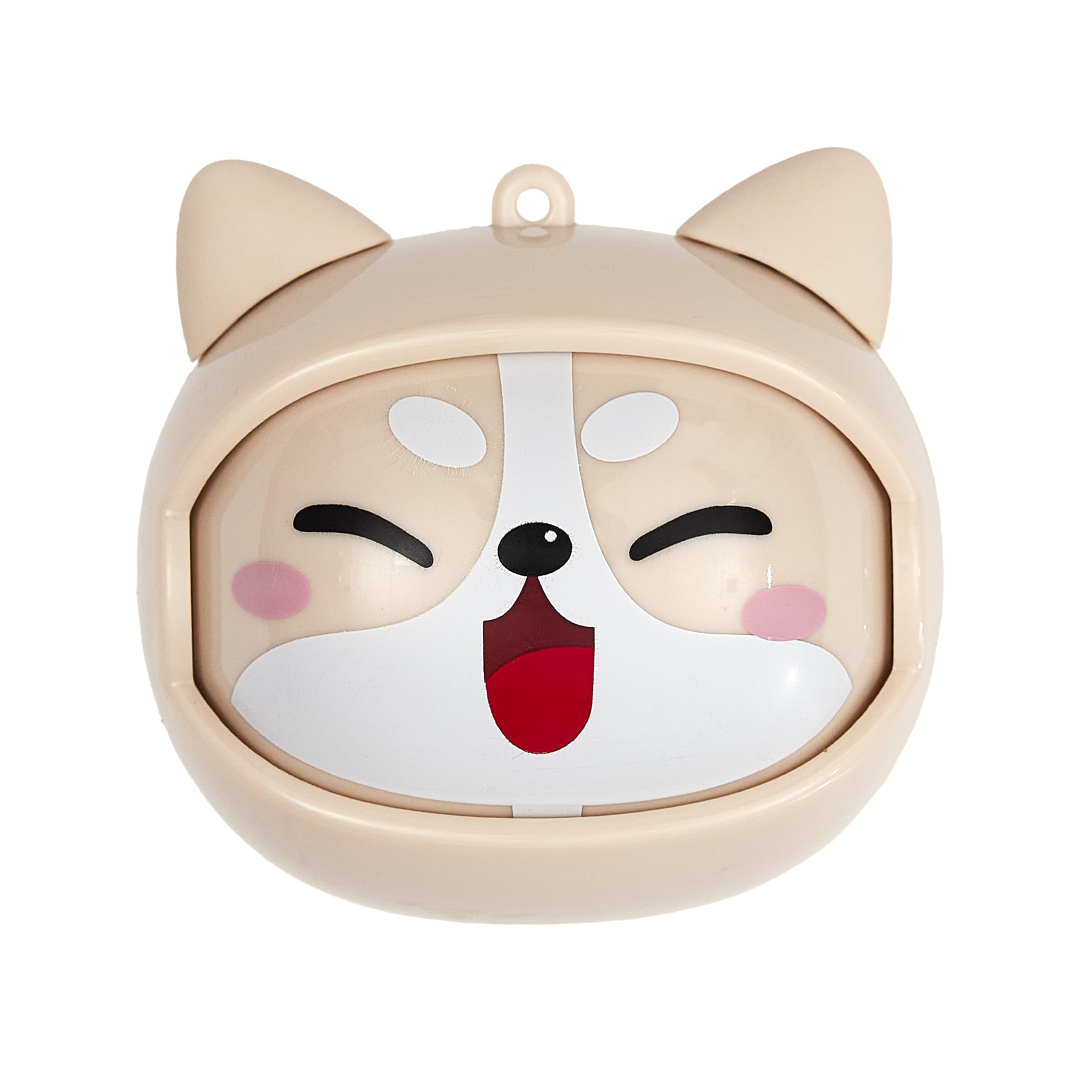 THE CONCEPT FACTORY - HT0153 Écouteurs sans Fil Multiface Kawaii - Design Original, Sonorité Optimale, Confort Ergonomique, Autonomie Étendue, Connectivité Bluetooth | Écouteurs sans fil kawaii, design original, sonorité optimale, confort, beige