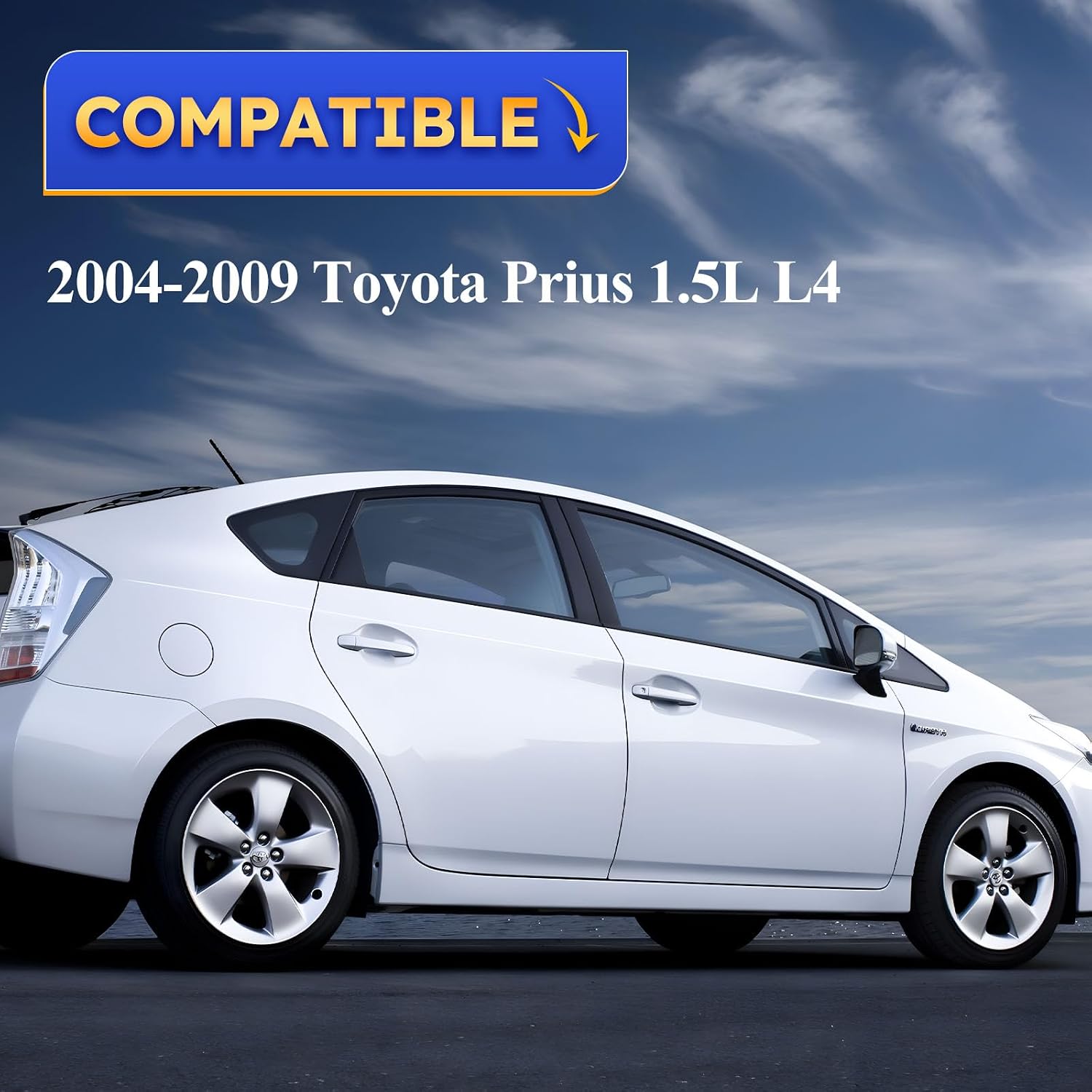 601-021 Coolant Control Valve Assembly - Heater Control Water Valve with Bracket for 2004 2005 2006 2007 2008 2009 Toyota Prius 1.5L L4 Replaces# 16670-21010 EHV116