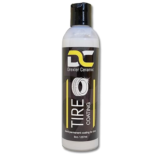 Recubrimiento de neumáticos 8oz 8.0 fl oz Semi Permanente Brillo Apósito Polímero a base de agua Acondicionador brillante no graso Protección UV de