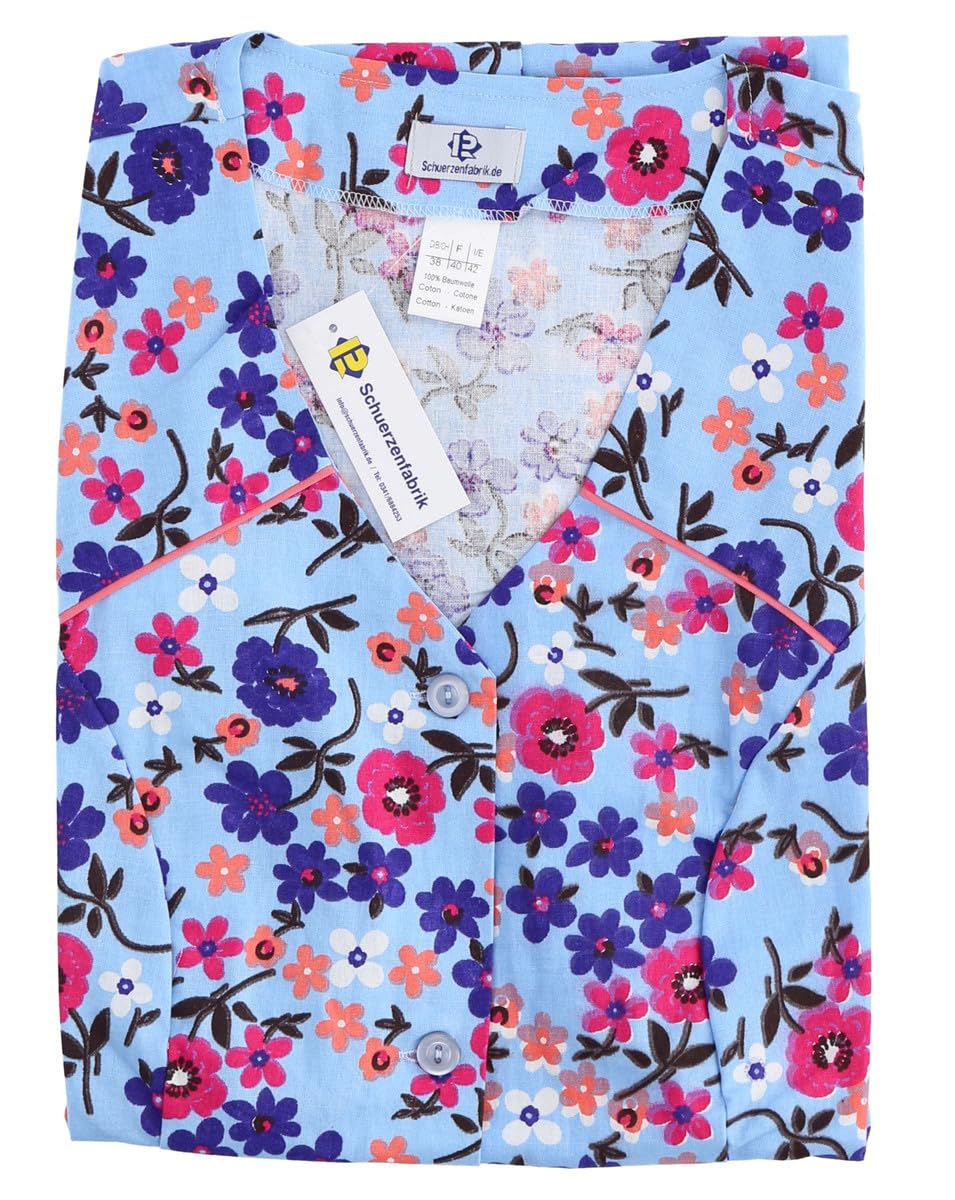 Tablier de cuisine court en coton coloré 7/8 sans manches