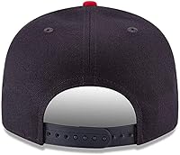 Vista 5 de New Era 9Fifty MLB Atlanta Braves Gorra Snapback Básica Azul Marino/Rojo 11591082 Talla Única
