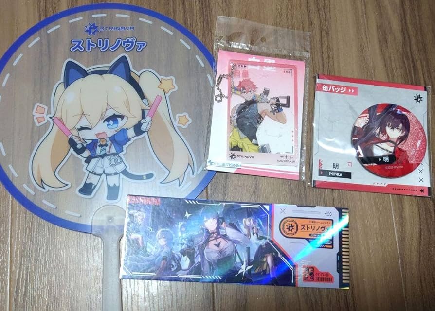 ストリノヴァ　TGS 限定　STRINOVR ノベルティ　セット Amazon.co.jp: TGS2024 ストリノヴァ STRINOVA ノベルティセット