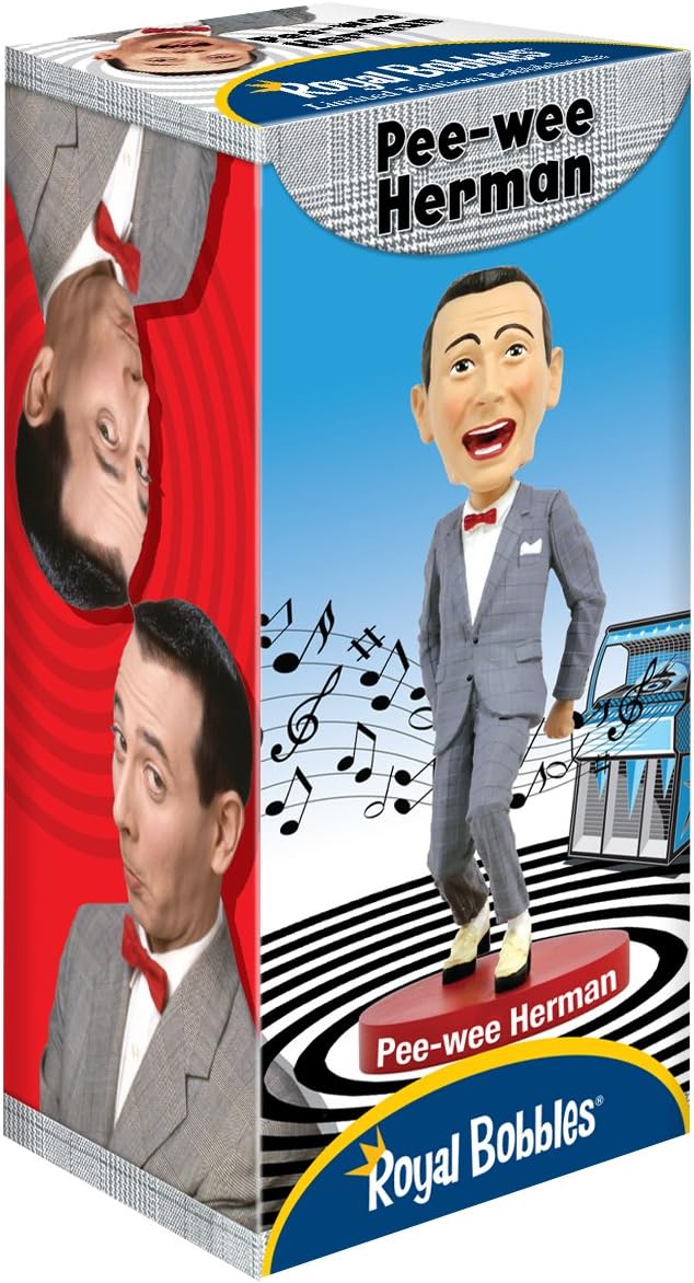 Royal Bobbles Pee Wee Herman Collectible Bobblehead Statue