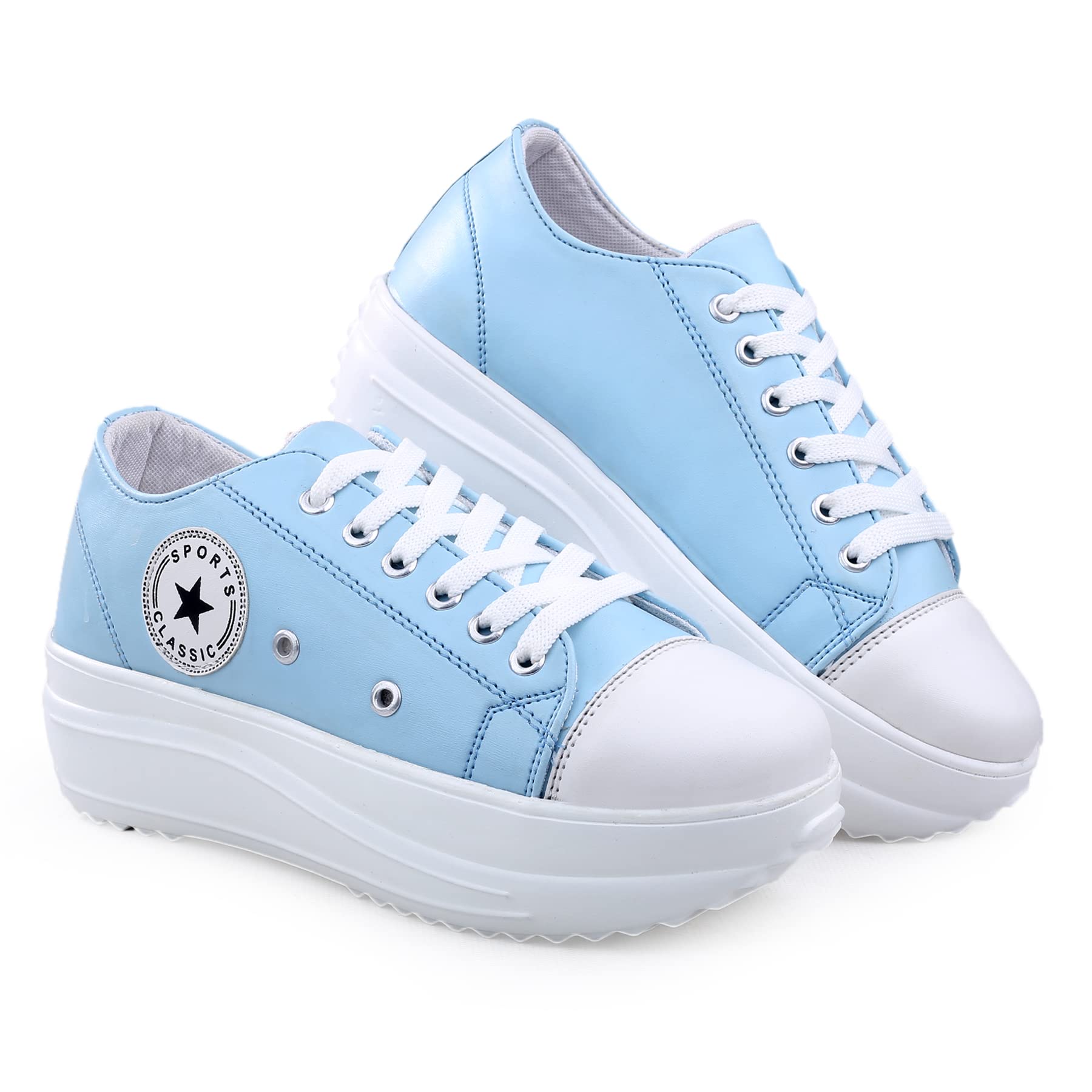 See full amazon price history chart for BOOTCO Shoes for Girls Sneakers Women High Sole Heel Shoe Ladies Blue BOOTCO Shoes for Girls Sneakers Women High Sole Heel Shoe Ladies Blue (B0BRG6DKL3) Amazon Price History, Amazon Price Tracker