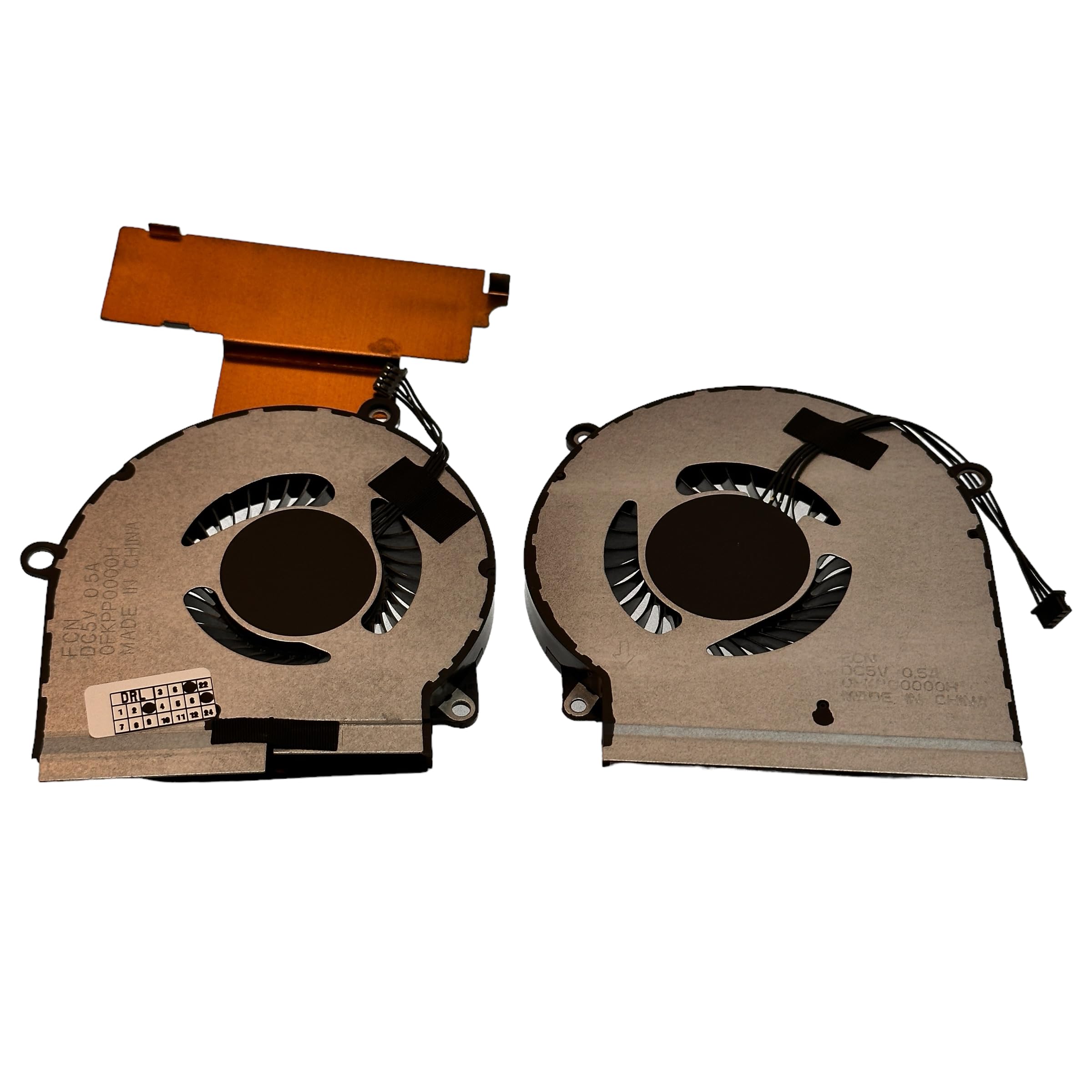 Set di raffreddamento CPU + GPU per HP Omen 15-DC, PN: L30203-001, L30204-001, L29354-001, L29355-001