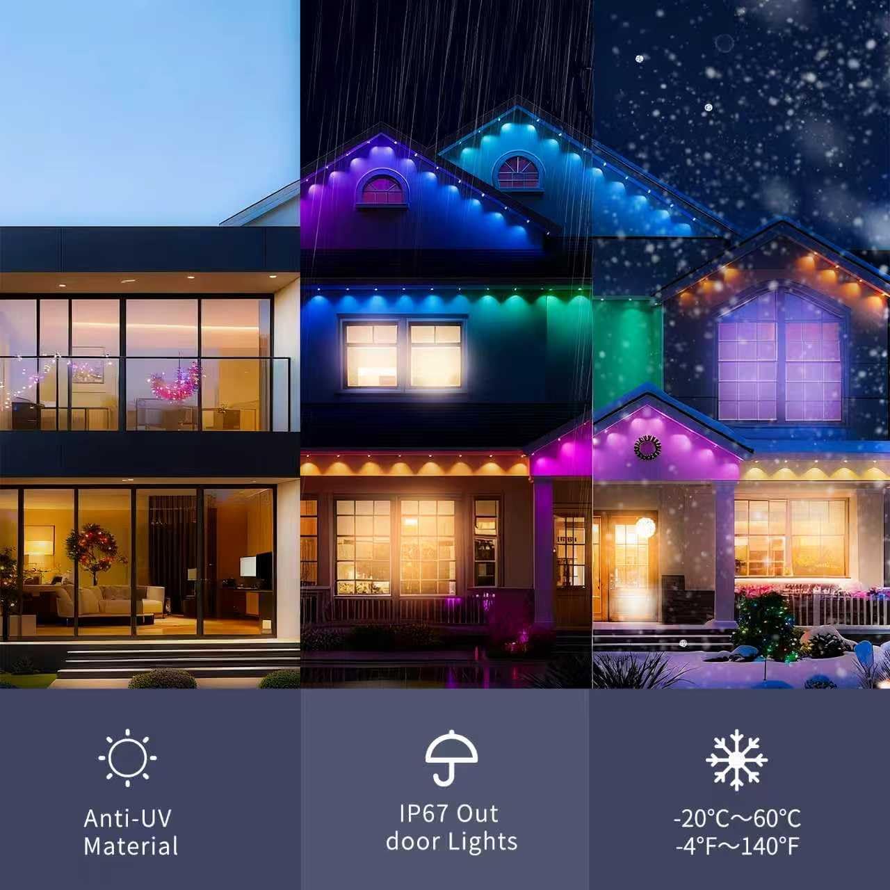 パーマネントアウトドアライト。