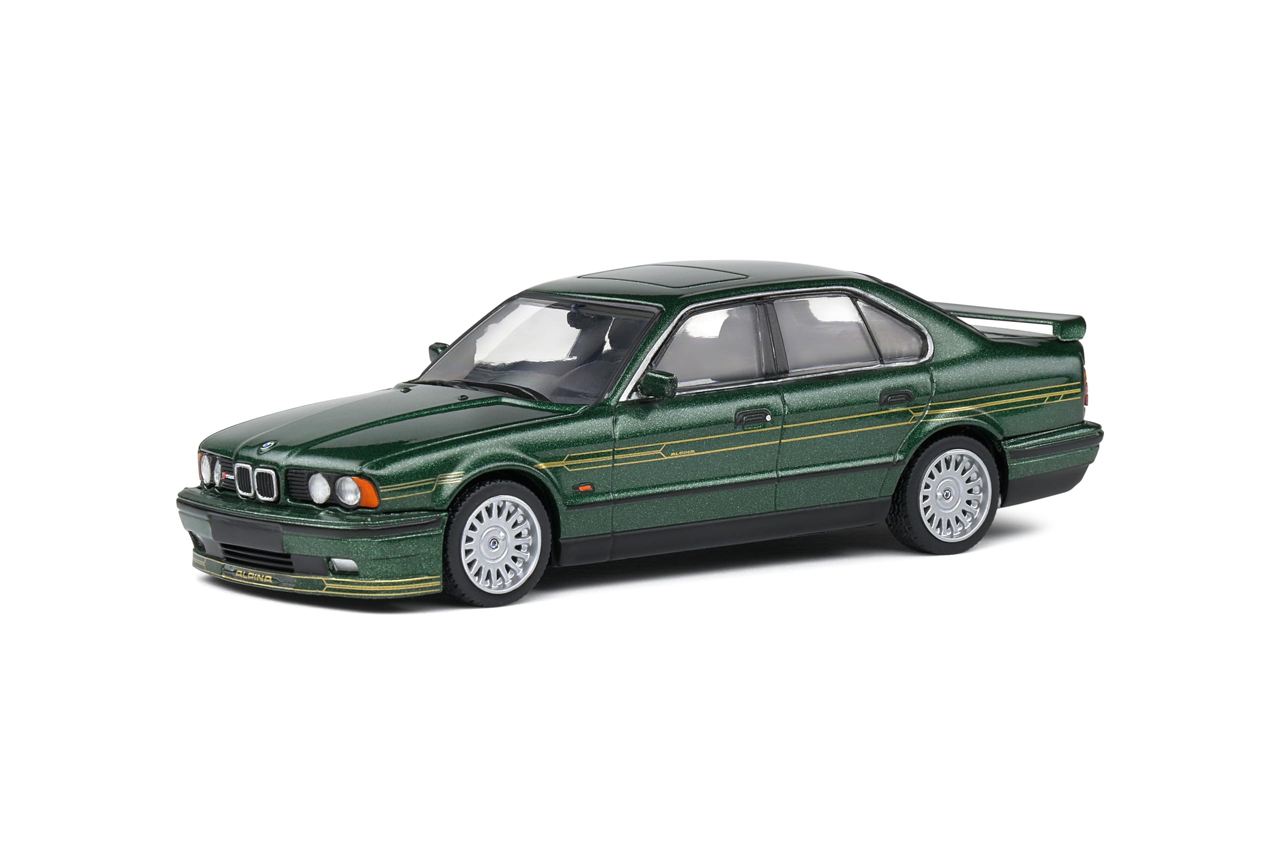 Solido 1:43 Scale Alpina B10 (E34) Green Diecast Model Car (S4310403)