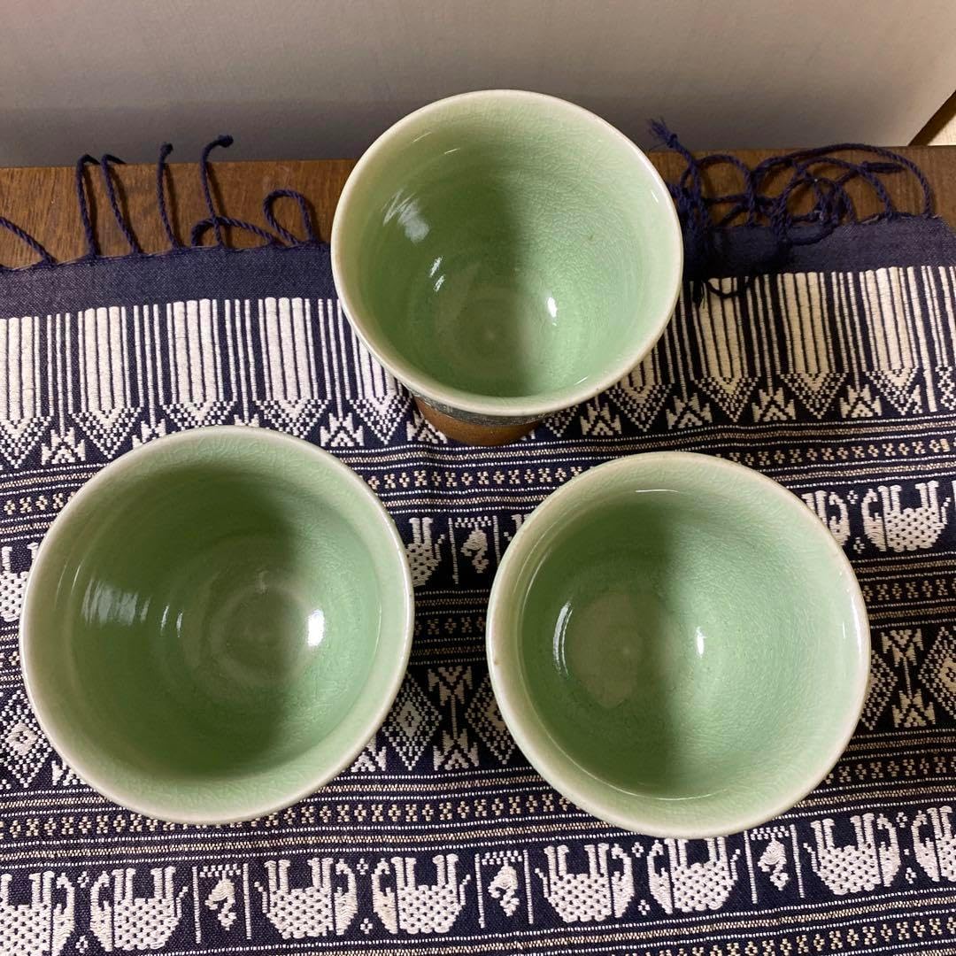 ☆週末セール☆ セラドン焼き サイアムセラドン 中皿 1＋4枚セット