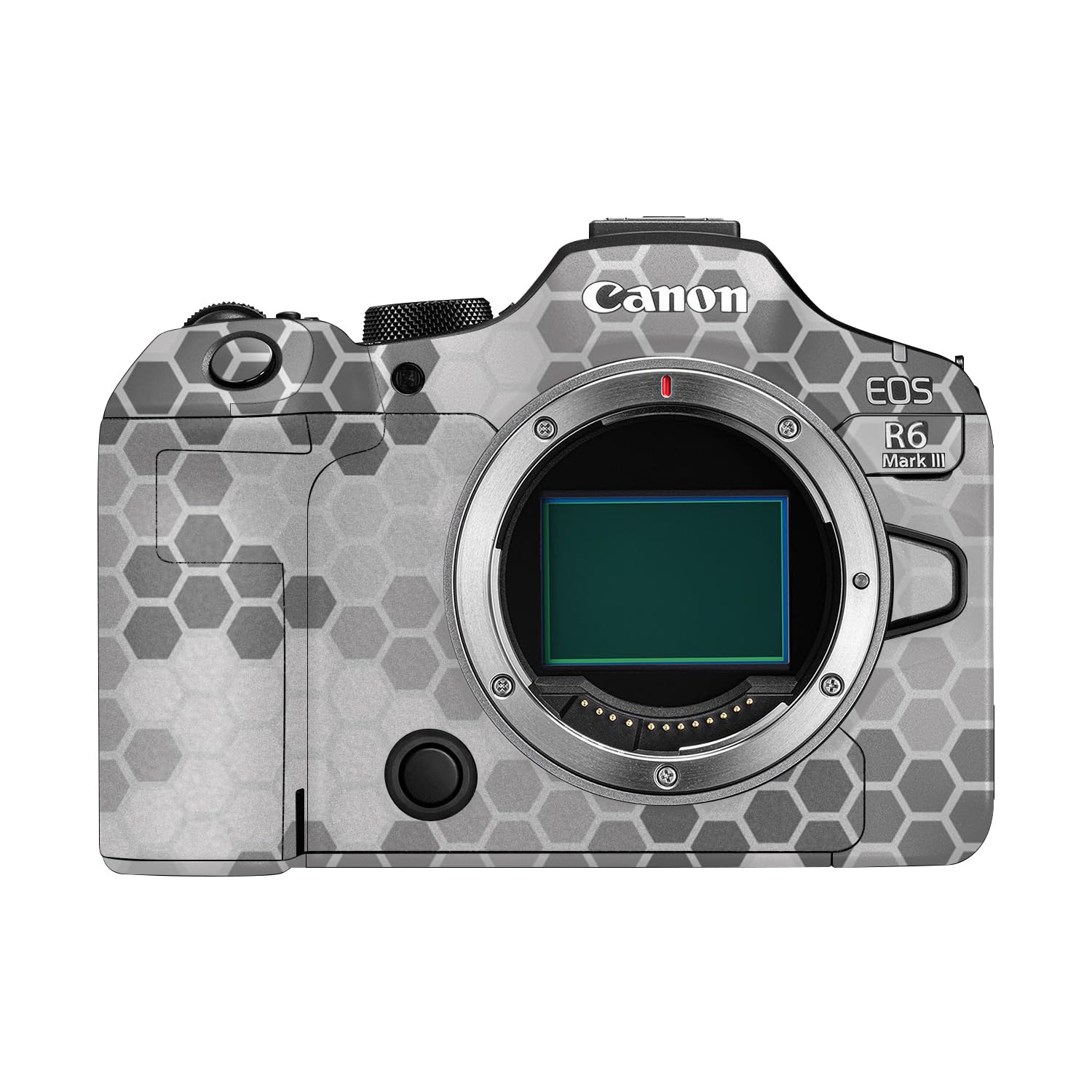 Camera Skin Compatible with Canon EOS R6 Mark III (2025) - Camo Hexadots - Premium 3M Vinyl Protective Wrap Decal Cover - Easy to Apply | Crafted in the USA by MightySkins