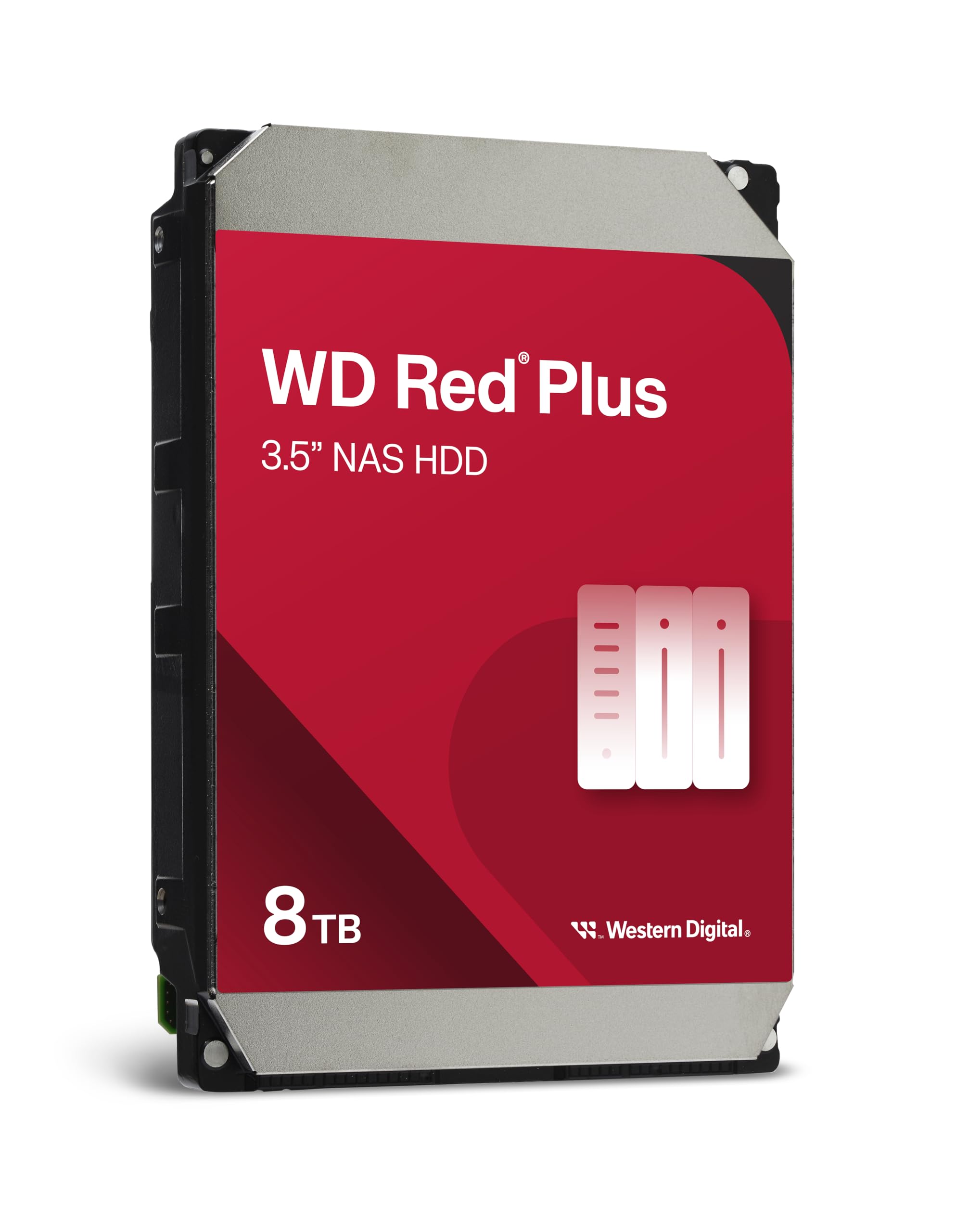 Amazon | WD Red Plus 8TB NAS 3.5インチ 内蔵ハードドライブ - 5640