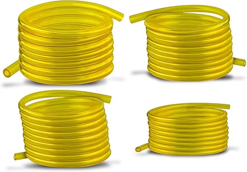 Miniatura 2 de MOTOALL Manguera de línea de combustible de 4 tamaños, 4 pies para motosierra Poulan Craftman Common Weedeater 2 ciclos cortacésped cortadora de