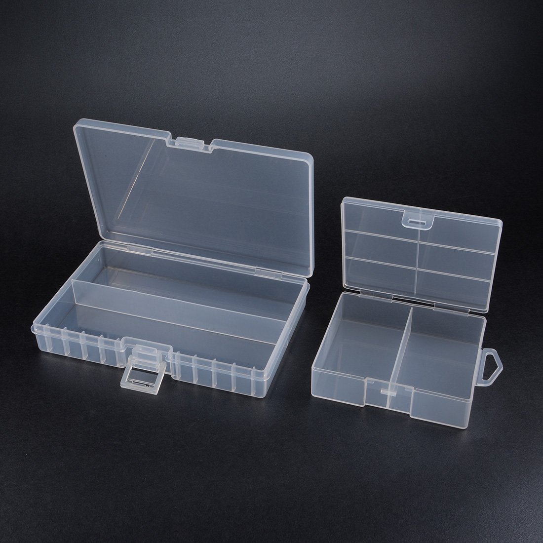 Caja Organizadora Para 48 Pilas AA – Transparente, Resistente A Golpes, Protege Del Polvo Y La Humedad