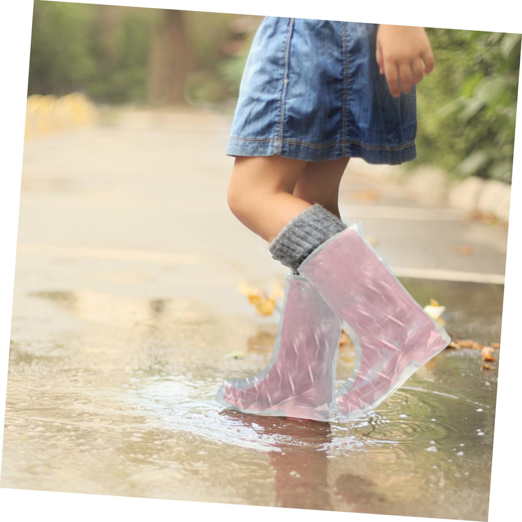 Couvre-Chaussures D'extérieur PE 50 Pièces pour Pluie, Modèle Transparent | Jetables, Lot de 50, Usage Extérieur Pluie, Protection Pratique et Entretien Simple