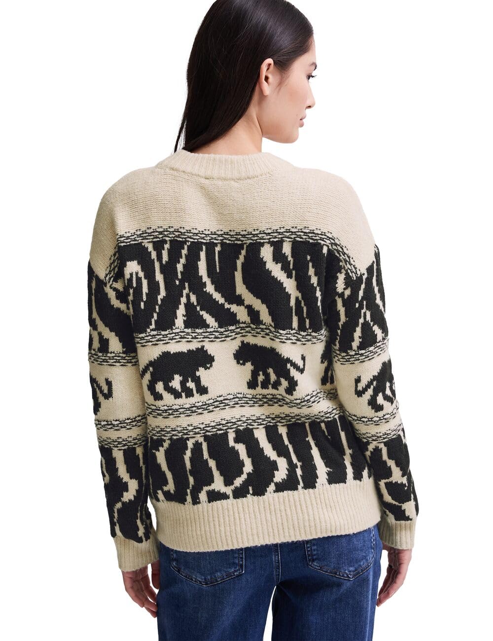 Street One Studio Chunky Jaquard Sweater