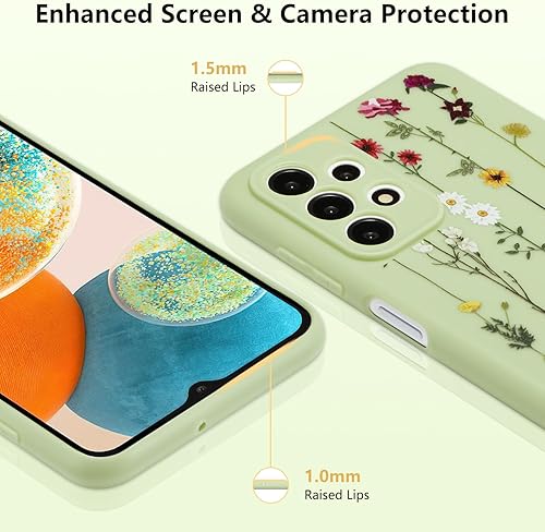 Vista 202 de ZTOFERA Funda protectora delgada para Samsung Galaxy S21 FE 5G, bonito diseño de flores para niñas y mujeres, funda protectora delgada para Galaxy