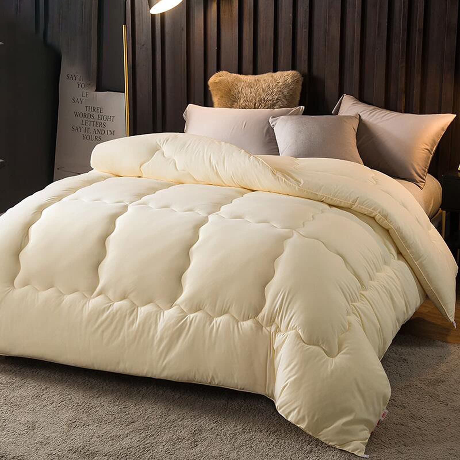 Edredón para sofás y camas acogedor FACAI para tardes de películas y noches frías de invierno