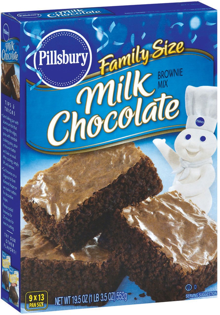 Pillsbury Milk Chocolate Brownie Mix, 19.5Ounce Boxes