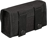 Vista 4 de IronSeals Tactical Outdoor 10 Round Shotgun Shell munición pistola bala Buttstock Recarga titular Molle bolsa para calibre 12 o 20