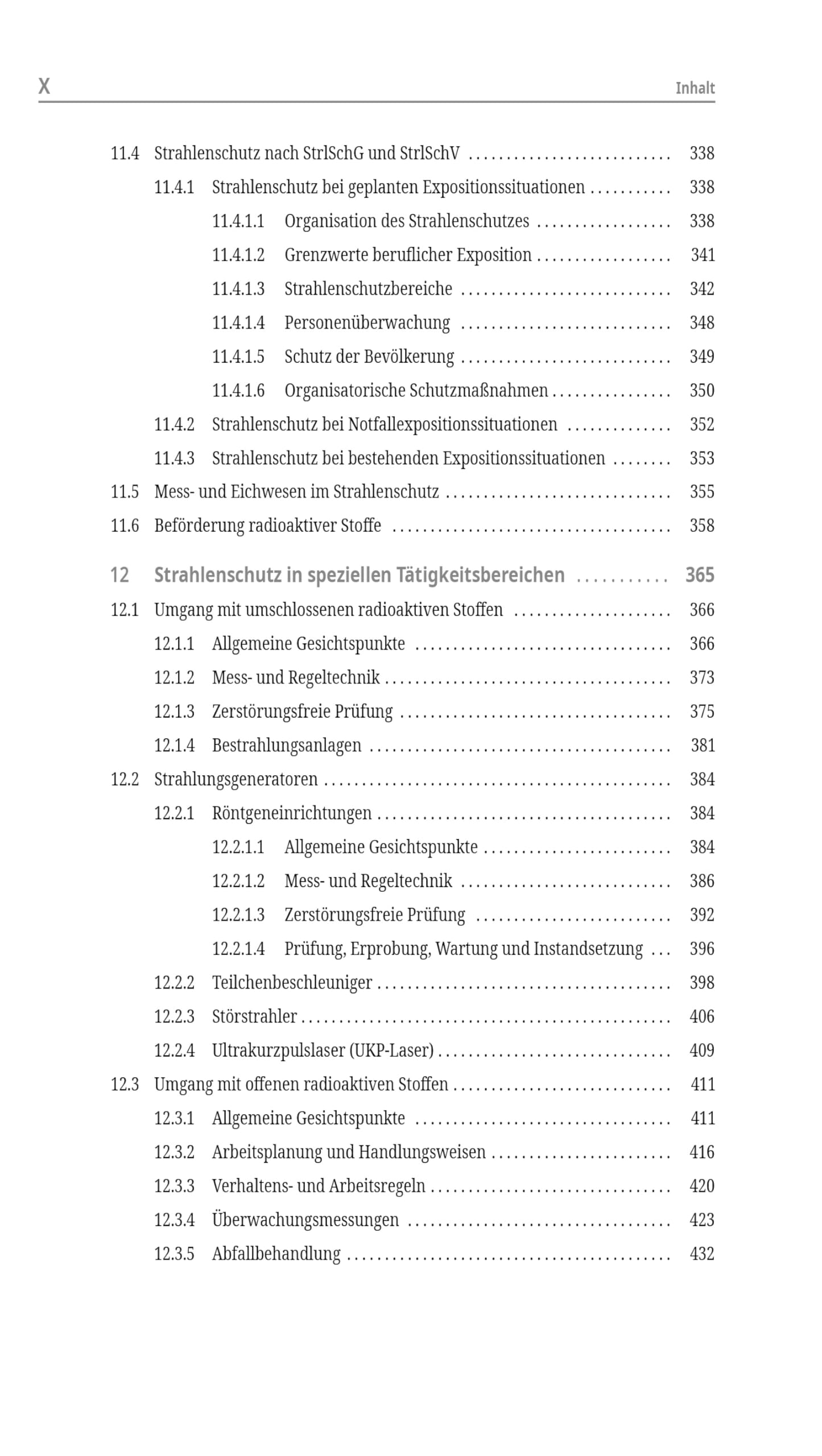 Grundzüge des praktischen Strahlenschutzes