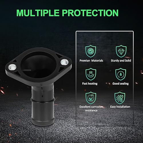 Miniatura 7 de SCITOO Vivienda del termostato para Hyundai Elantra 2011-2016 Termostato de refrigerante del motor de la asamblea de la vivienda del termóstato para