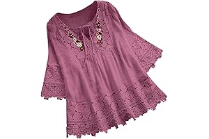 Women's Summer Boho Blouse: Dressed in Lala