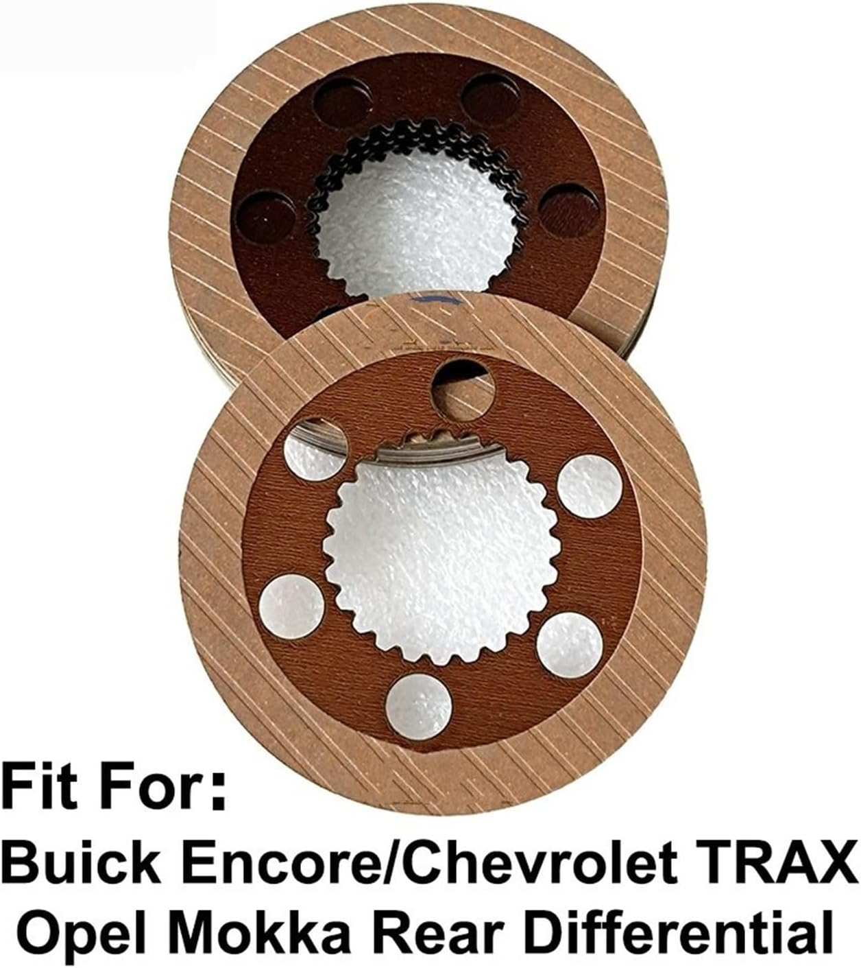 Automotive Clutch Rear Differential Clutch Disc Friction Plate Kit Fit For Encore Trax Opel Mokka Rear Bridge Repair Kit Steel Plate (Friction Plate Set)