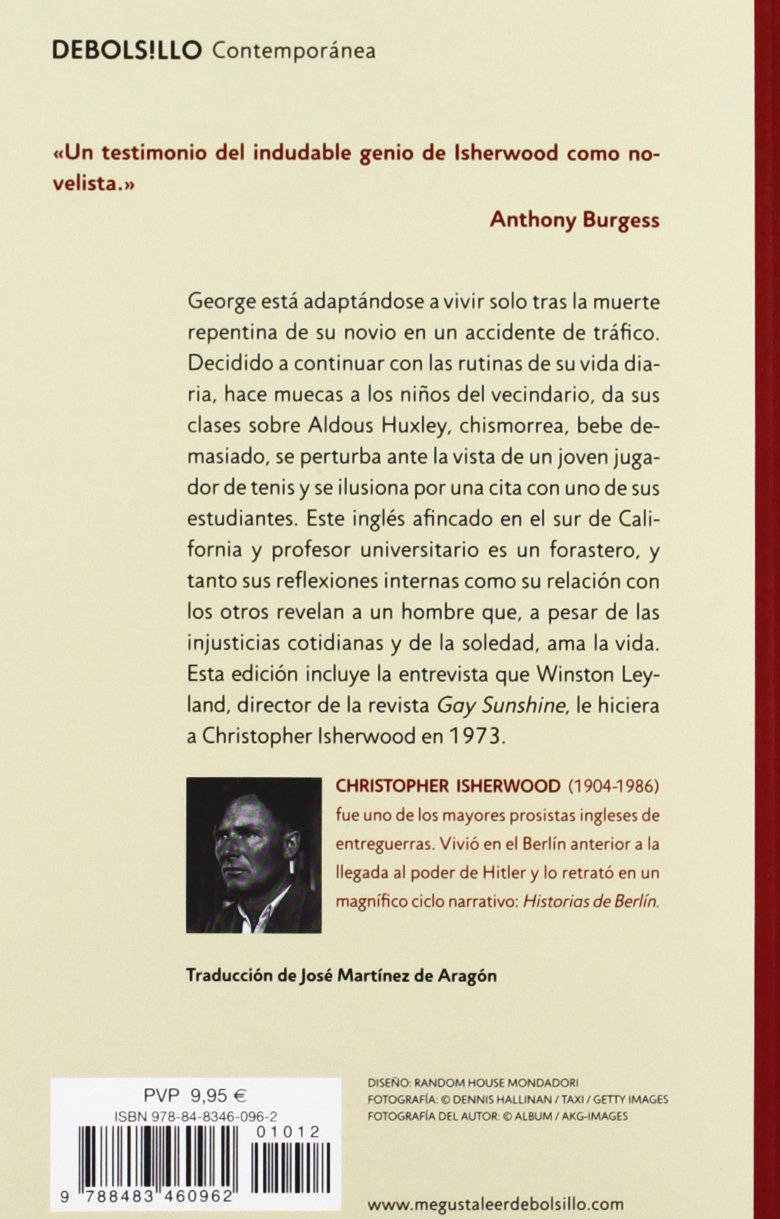 Un hombre soltero (CONTEMPORANEA)