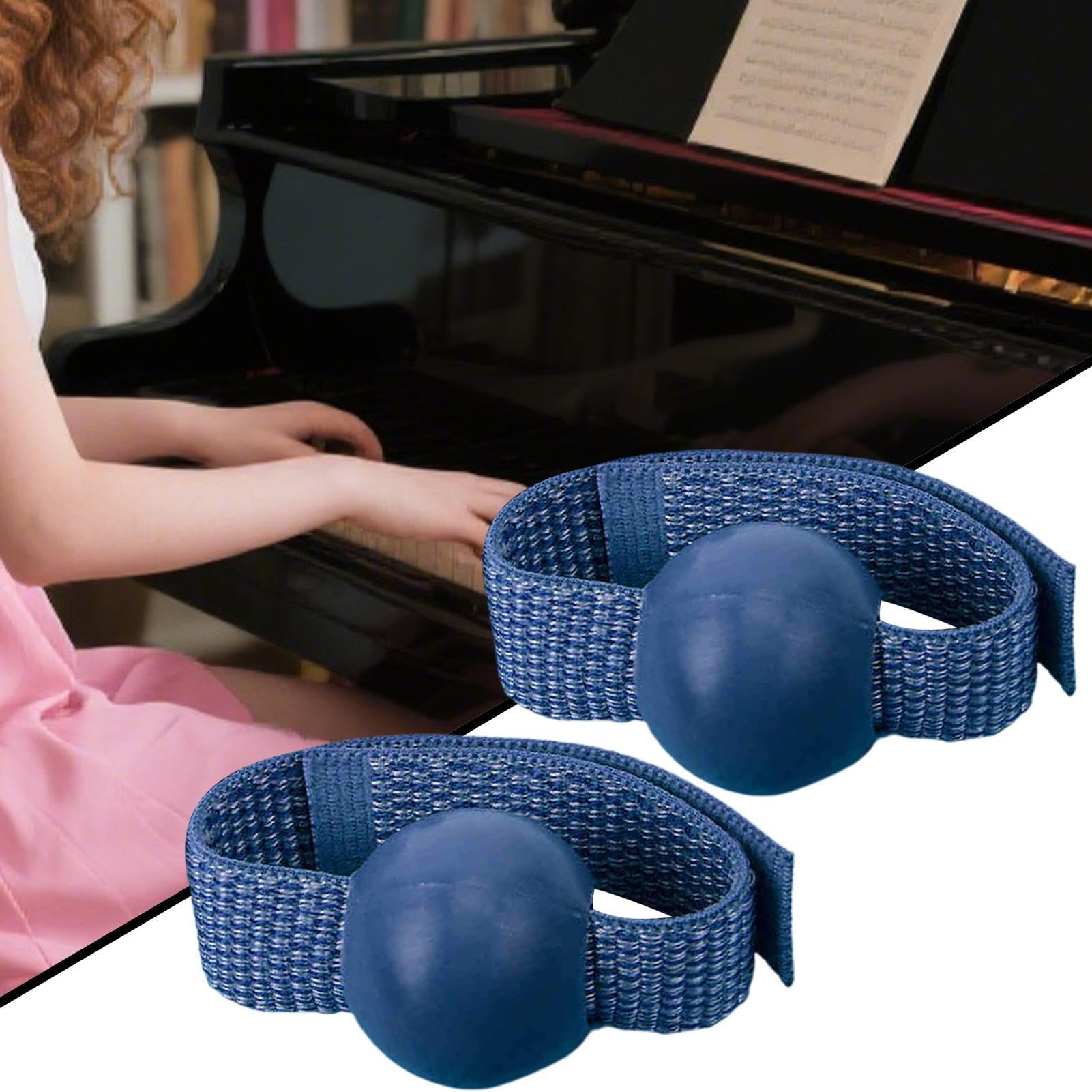 Korektor postawy na dłonie fortepianowe, narzędzie do korekcji postawy dla pianistów - silikonowy ćwiczenia z uchwytem na dłonie, przenośny trener dla początkujących i doświadczonych muzyków