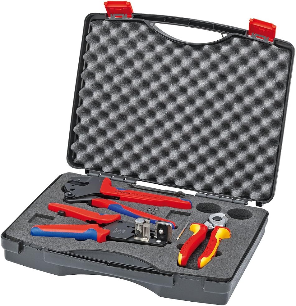 Knipex 97 91 01 Tool Case for Photovoltaics (3 Piece)