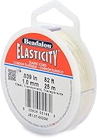 Vista 11 de Beadalon Elasticity - Cordón elástico (0,8 mm, 5 m), transparente