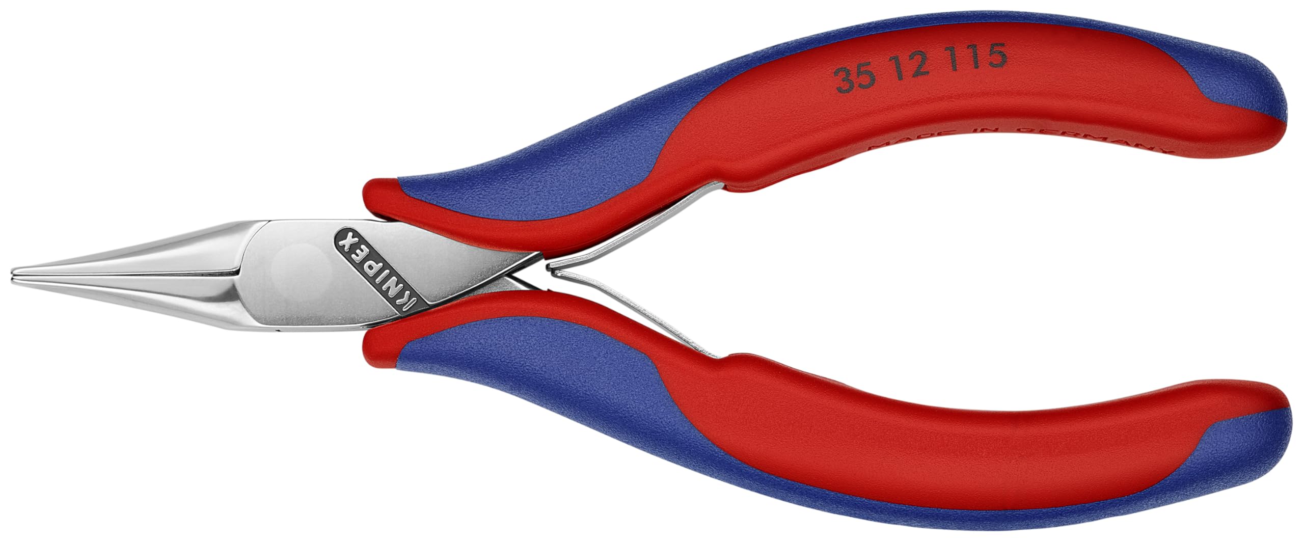 KNIPEX - 35 12 115 Tools - Electronics Pliers With Flat Tips, Multi-Component (3512115), 4.5