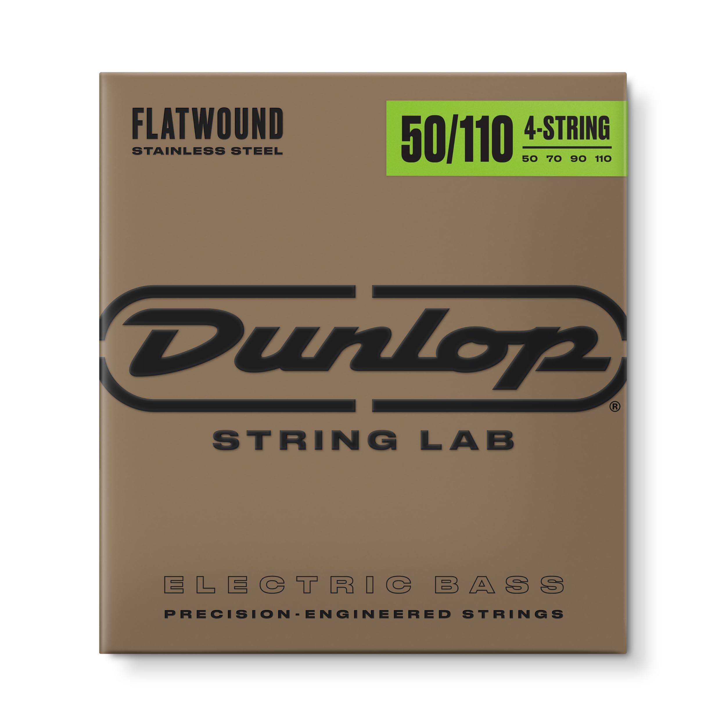 Dunlop DBFS50110 Long Scale Flat Thread Bass Strings 50-110