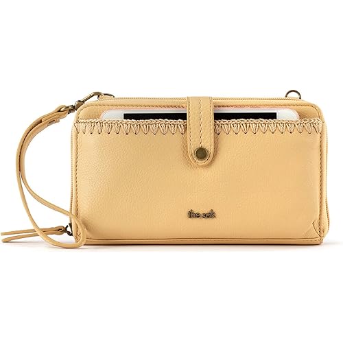 The Sak Iris Smartphone Crossbody Purse - Small Women's Cellphone Bag & Wallet For Everyday- Convertible Wristlet With Zipper
