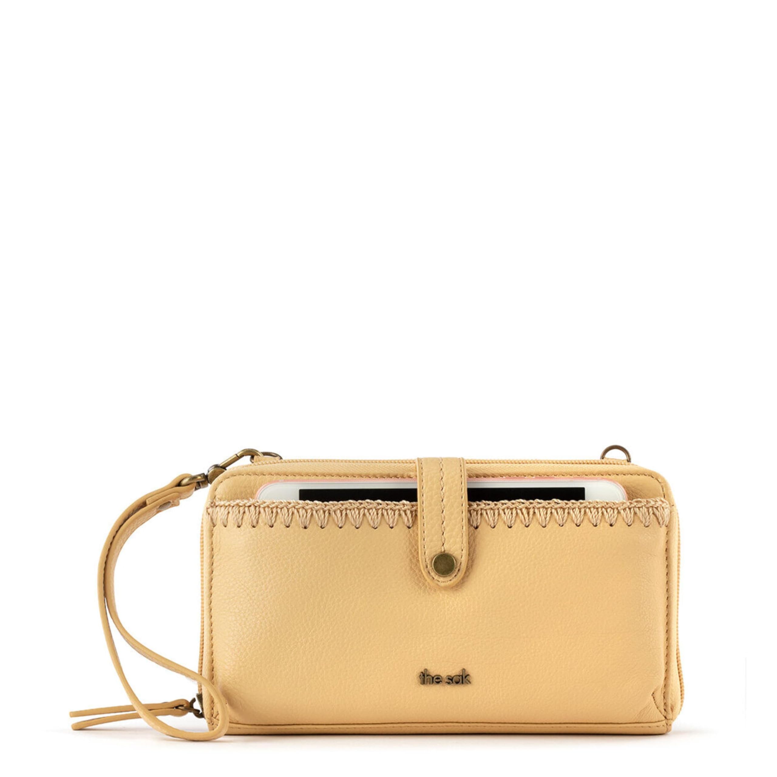 The Sak Iris Smartphone Crossbody Purse - Small Women's Cellphone Bag & Wallet For Everyday- Convertible Wristlet With Zipper