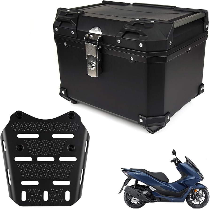 Amazon | HI-LINE PCX専用 リアボックス＆キャリアセット 45L 大容量