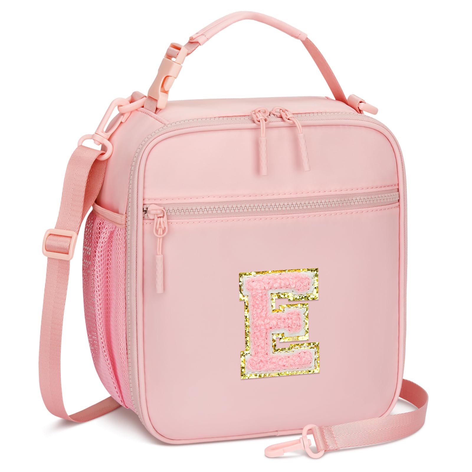 CLOUDWINGS Initial Lunch Bag Pink