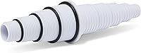 Vista 6 de Sealproof Adaptador de manguera de piscina, 30 configuraciones, compatible con la mayoría de bombas, espumaderas y filtros, color blanco