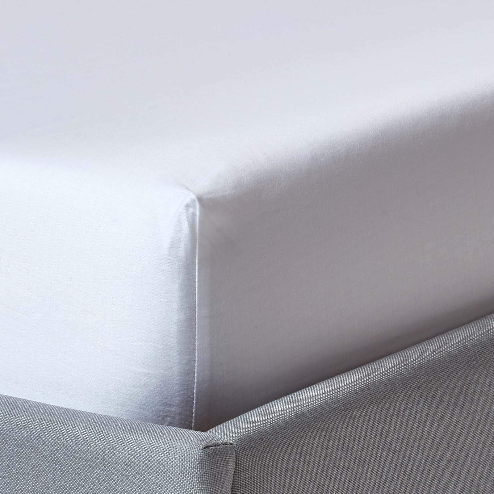 VelvetHome Spannbettlaken 120x200cm 100% Gekämmte Baumwolle Made In EU