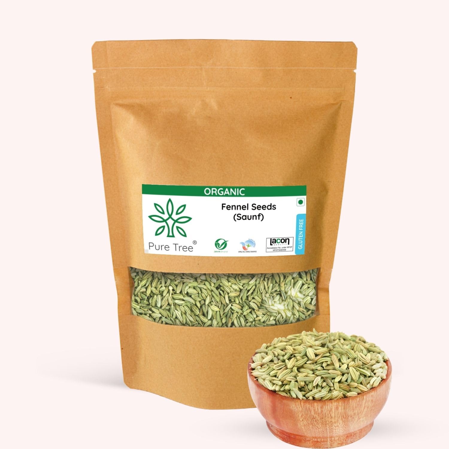 Certified Organic Fennel Seeds | 250 Gm | Saunf, Variyali | Perumjeerakam Whole Spices Sombu Whole | Fennel Seeds Saunf | Organic Saunf Rich Flavour Sombu