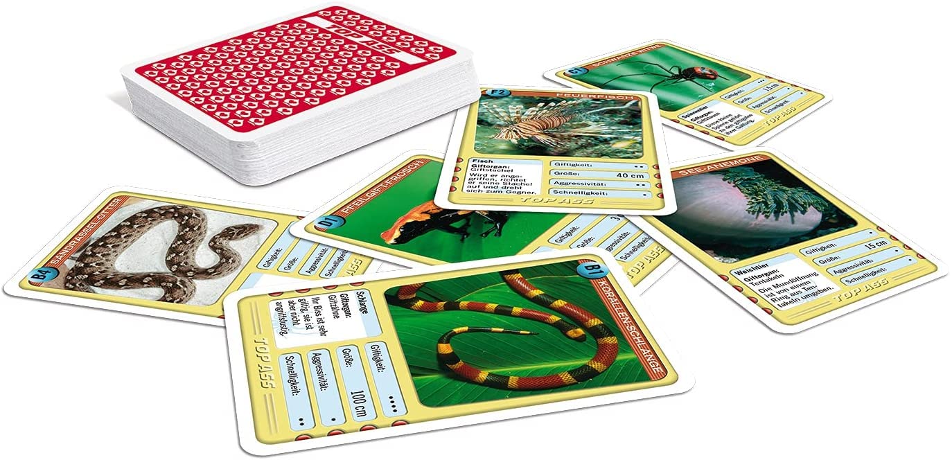 Ass Altenburger Set of 3 Quartet Games/Quartet Wildness Consisting of 1st Top Ass Dinosaur, 2nd Top Ass Wild Animals - Image 3